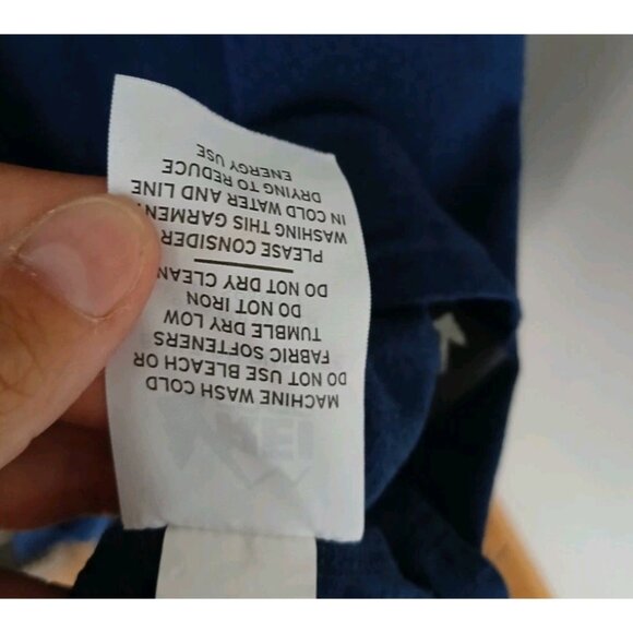 Rei Co Op Quarter Zip Tech Top Size Medium Blue Active Hiking Packable - Picture 7 of 10